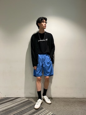「URBAN RESEARCH（アーバンリサーチ）のアイテム（アクセサリー）」を使った、Noro Yuiさん（メンズ・176cm）の夏コーディネート