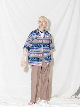 Noro Yuiさん（メンズ・176cm）の春コーディネート