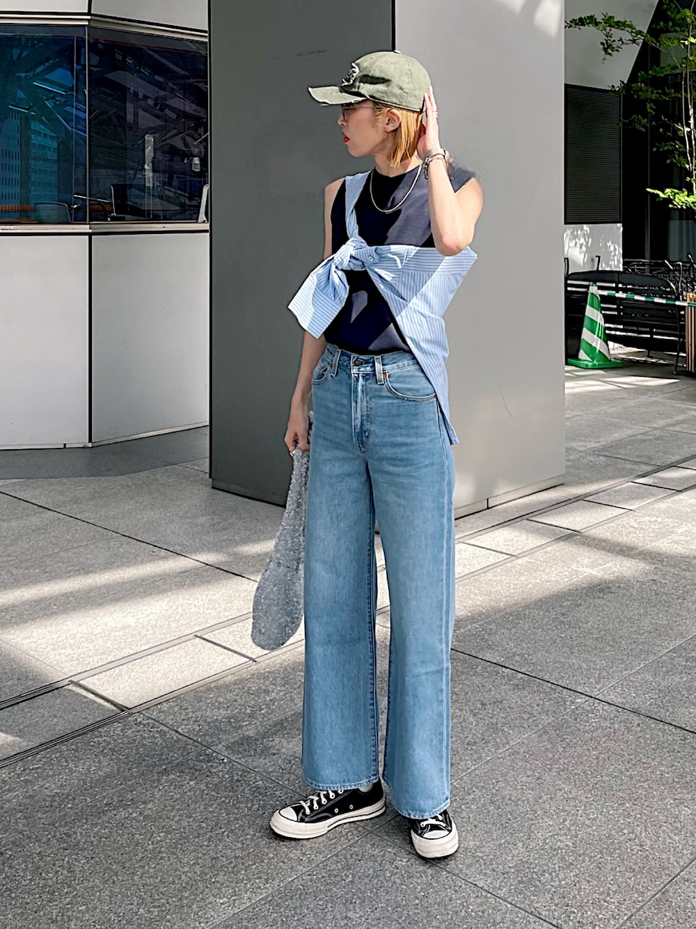 LEVI'S別注 RIBCAGE WIDE LEG リーバイス リブケージ ワイド