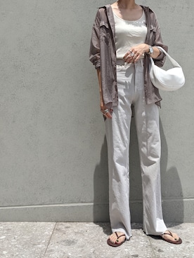 「アイテム（ハンドバッグ）」を使った、maichinさん（レディース・178cm）の夏コーディネート