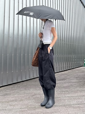 「MOUSSY（マウジー）のアイテム」を使った、maichinさん（レディース・178cm）の夏コーディネート