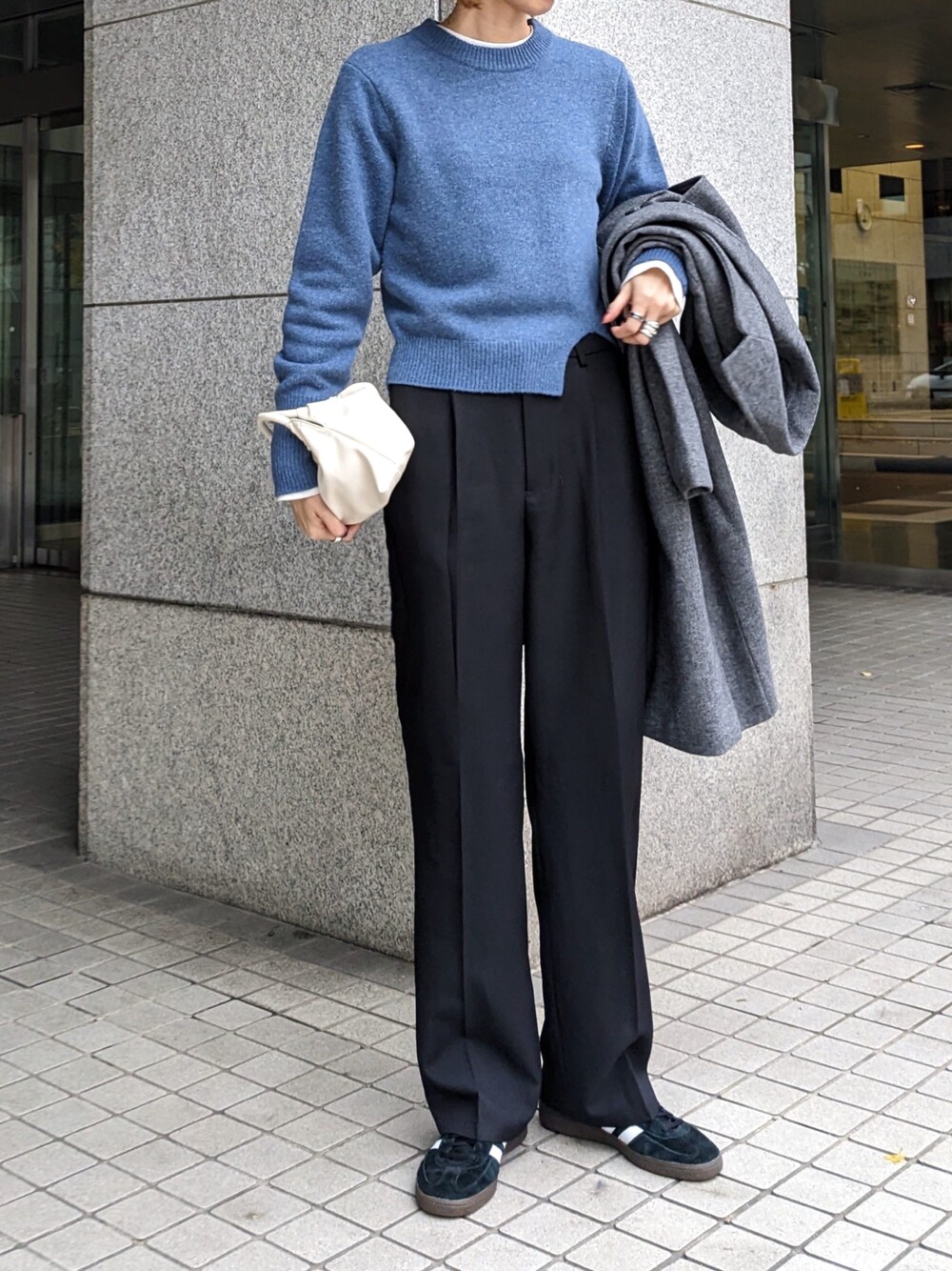 B-HEAT2WAYウォッシャブルロングコートを使った人気ファッション B-HEAT2WAYウォッシャブルロングコートを使った人気ファッション