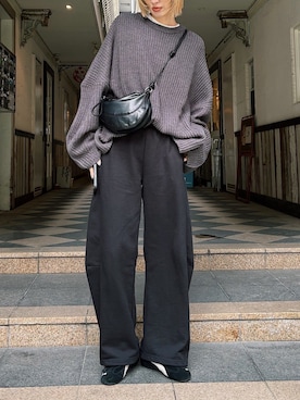 「select MOCA by son（セレクトモカバイソン）のアイテム」を使った、maichinさん（レディース・178cm）の冬コーディネート