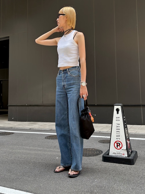 リーバイス　RIBCAGE ジーンズ WIDELEG Ribcage Wide Leg Women's Jeans - Medium Wash | Levi's® US