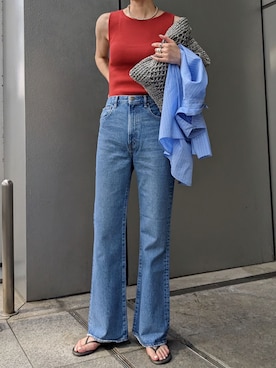 maichinさん（レディース・178cm）の春コーディネート