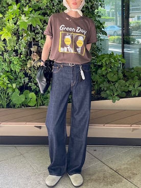 「GOOD ROCK SPEED（グッドロックスピード）のアイテム」を使った、maichinさん（レディース・178cm）の夏コーディネート