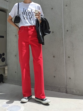 maichinさん（レディース・178cm）の夏コーディネート