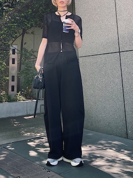 maichinさん（レディース・178cm）の夏コーディネート