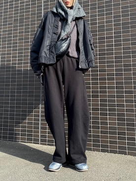 「select MOCA by son（セレクトモカバイソン）のアイテム」を使った、maichinさん（レディース・178cm）の冬コーディネート