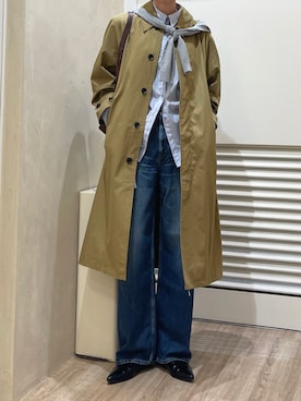 「SLY（スライ）のアイテム（トップス）」を使った、maichinさん（レディース・178cm）の春コーディネート