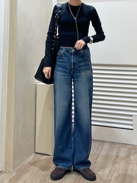 「STYLEMIXER（スタイルミキサー）のアイテム」を使った、maichinさん（レディース・178cm）の春コーディネート