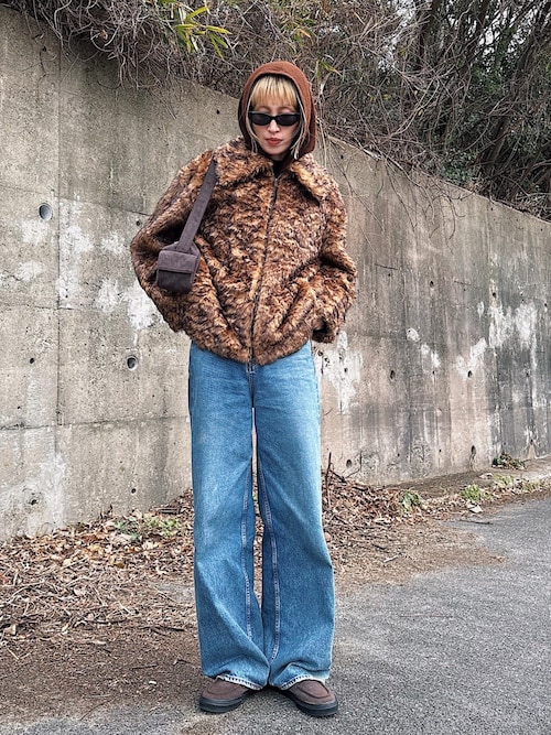 SLY BIG COLLAR FUR COAT ビッグカラー ファーコート SLY | 【LIMITED 