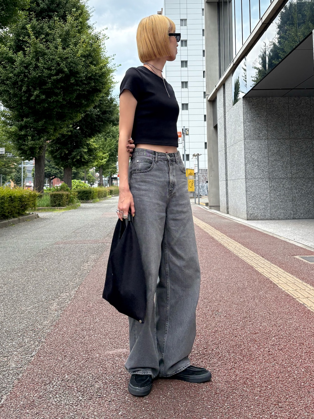 MM6 Maison Margielaメゾンマルジェラ メッシュ レザーハンドル MM6 Maison Margielaメゾンマルジェラ メッシュ レザーハンドル