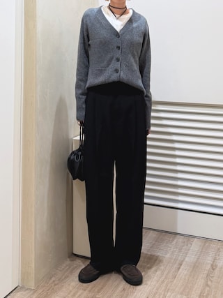 「STYLEMIXER(スタイルミキサー)のルーズカットトップ(Tシャツ/カットソー)」を使った、maichinさん(レディース・178cm)の秋コーディネート