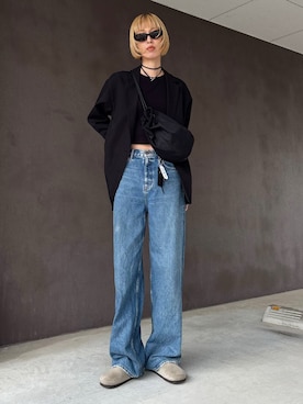 「高身長女子」｜maichinさん（レディース・178cm）の春コーディネート