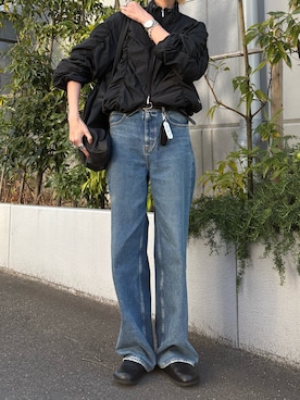 「RIM.ARK（リムアーク）のアイテム」を使った、maichinさん（レディース・178cm）の春コーディネート