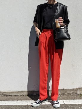 maichinさん（レディース・178cm）の春コーディネート