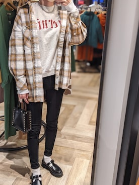 maichinさん（レディース・178cm）の冬コーディネート