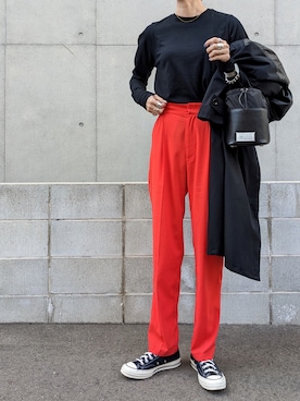 maichinさん（レディース・178cm）の春コーディネート