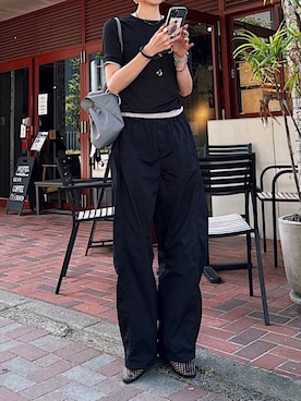 「HANNE（アン）のアイテム」を使った、maichinさん（レディース・178cm）の夏コーディネート