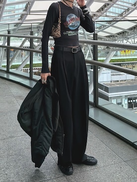 maichinさん(レディース・178cm)の秋コーディネート