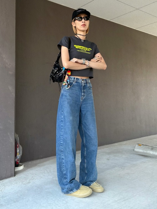 Roll-up Denim(ロールアップデニム)（デニムパンツ）｜BLACK BY