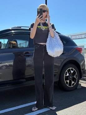 「着回しコーデ」｜maichinさん（レディース・178cm）の夏コーディネート