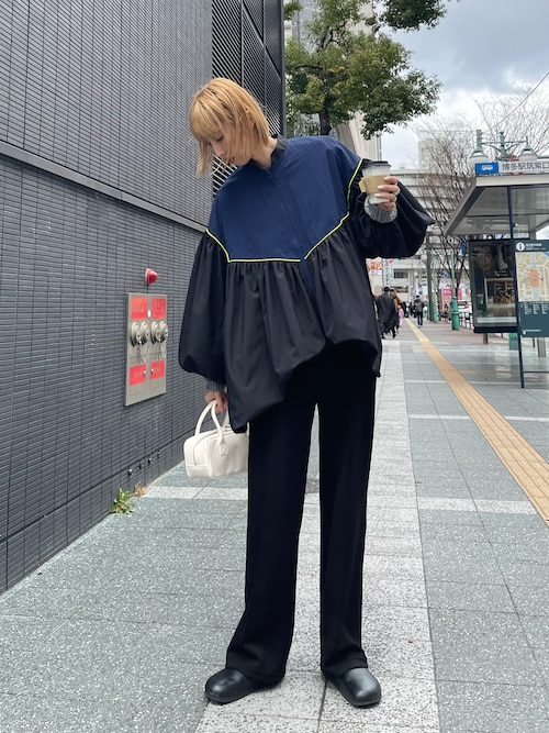 HAN様購入品【美品】HeRIN.CYEスイッチングバルーンブルゾン