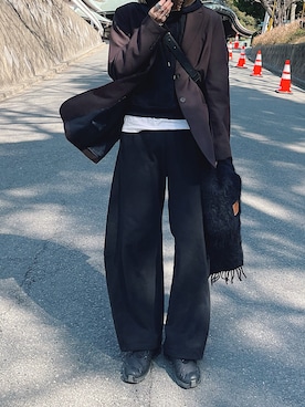 maichinさん（レディース・178cm）の冬コーディネート