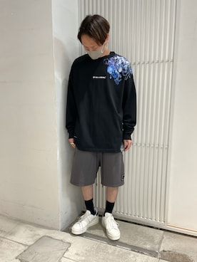 「A4A（エーフォーエー）のアイテム」を使った、Junya Kasugaさん（メンズ・170cm）の夏コーディネート