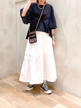 タカシマさん（レディース・169cm）の夏コーディネート