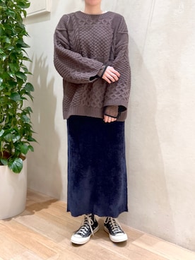 タカシマさん（レディース・169cm）の冬コーディネート