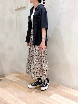 タカシマさん（レディース・169cm）の夏コーディネート