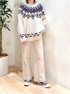 タカシマさん（レディース・169cm）の冬コーディネート