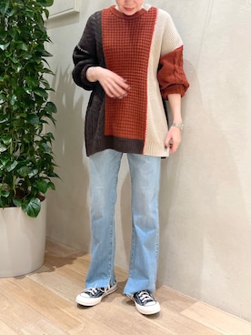 タカシマさん（レディース・169cm）の冬コーディネート