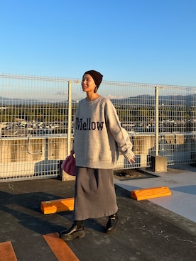 「大人カジュアルコーデ」｜「アイテム（ニットキャップ/ビーニー）」を使った、©️anaさん（レディース・158cm）の秋コーディネート