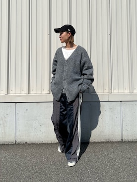 Yonkon ラインパンツ カーディガンセット Yonkon ラインパンツ