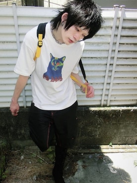 「AIVER（アイバー）のアイテム」を使った、AIVERさん（メンズ・175cm）の夏コーディネート