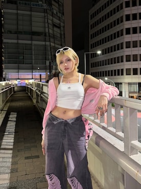 「AIVER（アイバー）のアイテム」を使った、AIVERさん（レディース・163cm）の夏コーディネート