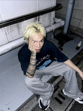 「AFF AIVER（エイエフエフアイバー）のアイテム」を使った、AIVERさん（メンズ・173cm）の秋コーディネート