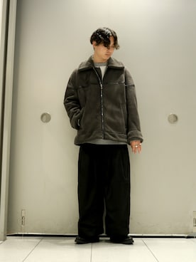 「Lui's（ルイス）のアイテム（ブルゾン）」を使った、kinchanさん（メンズ・170cm）の秋コーディネート