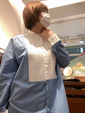 「BEATING HEART（ビーティングハート）のアイテム」を使った、チカさん（レディース・150cm）の夏コーディネート