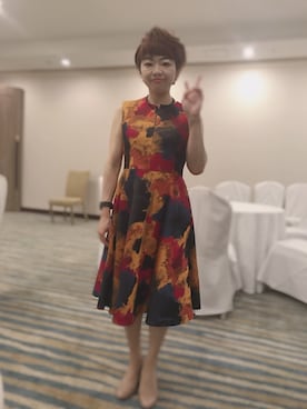 「BEATING HEART（ビーティングハート）のアイテム」を使った、チカさん（レディース・150cm）の夏コーディネート