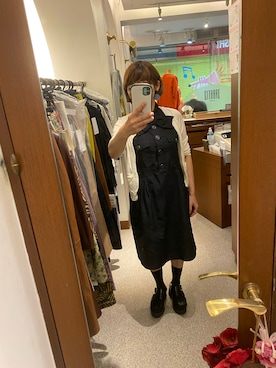 「フォロー、イイネ、お気に入り登録お願いします♡」｜「アイテム（ワンピース）」を使った、チカさん（レディース・150cm）の夏コーディネート