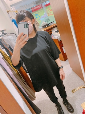 「フォロー、イイネ、お気に入り登録お願いします♡」｜「アイテム（ブーツ）」を使った、チカさん（レディース・150cm）の夏コーディネート