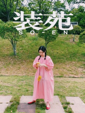 「LOWRYS FARM（ローリーズファーム）のバレエシューズ　802200（バレエシューズ）」を使った、HIMARIさん（レディース・151cm）の秋コーディネート