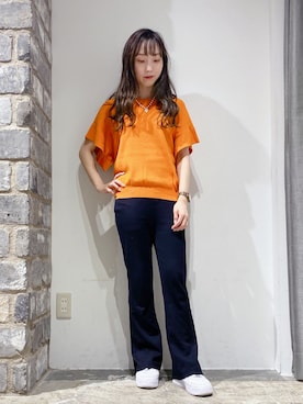 「ごきげんウィーク」｜やぎみさきさん（レディース・152cm）の春コーディネート