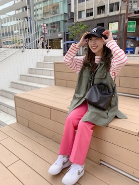 やぎみさきさん（レディース・152cm）の春コーディネート