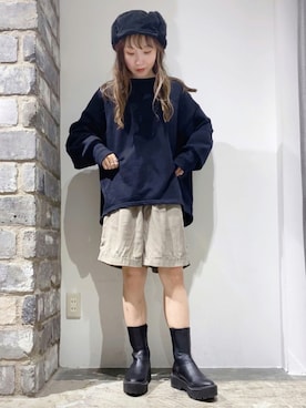 やぎみさきさん(レディース・152cm)の秋コーディネート