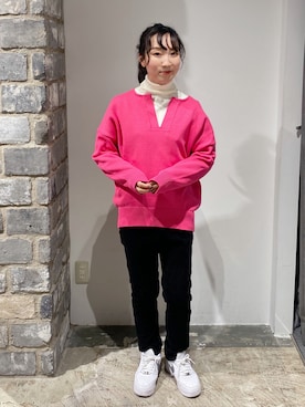 やぎみさきさん（レディース・152cm）の冬コーディネート